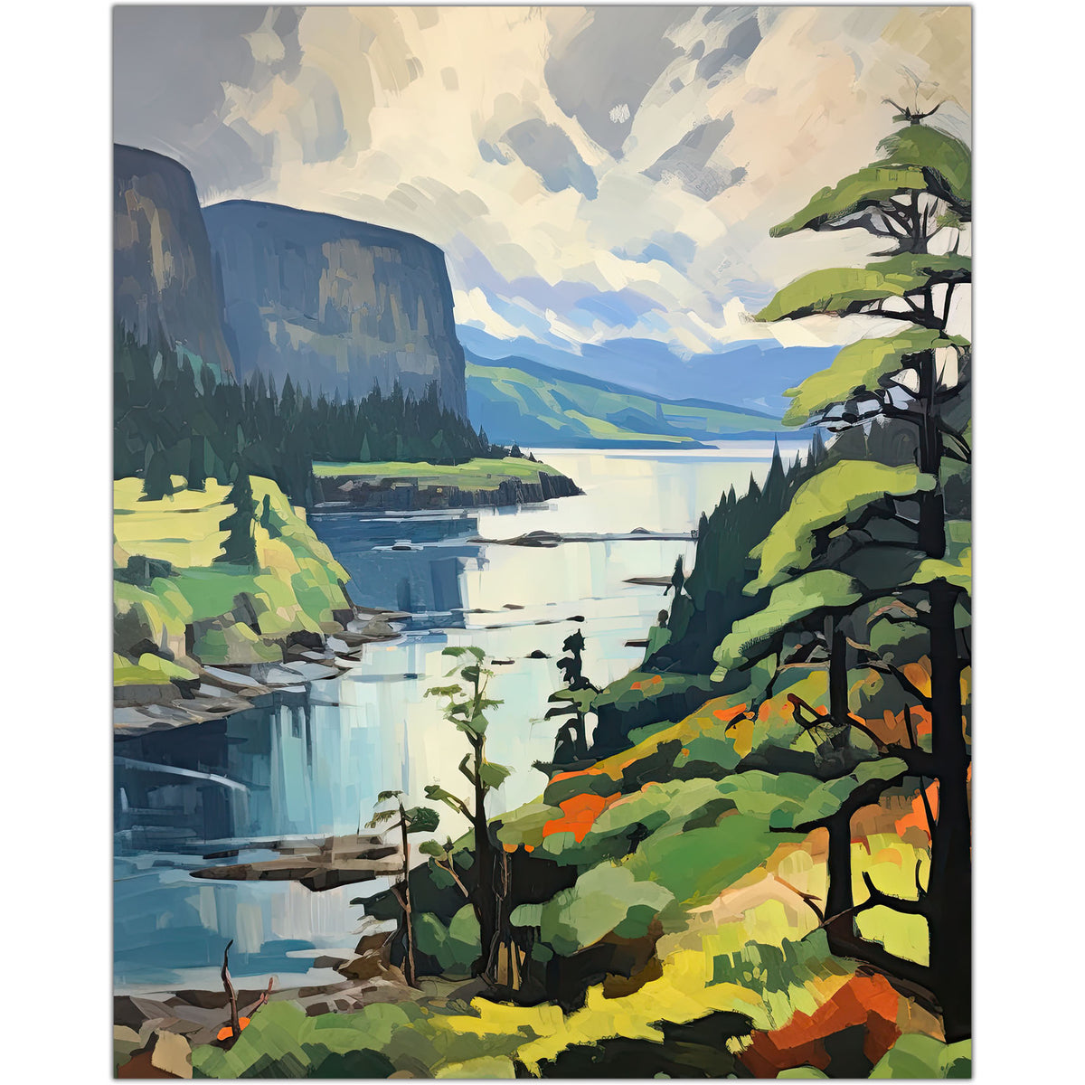 Columbia River Gorge Art Print – Waterknot