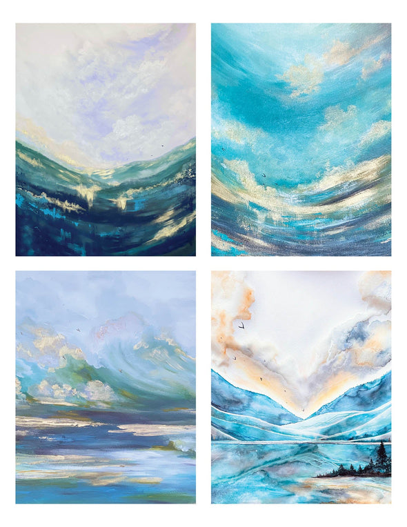 Ethereal Skyscapes Notecards Box Set