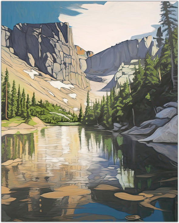 Rocky Mountain Art Print