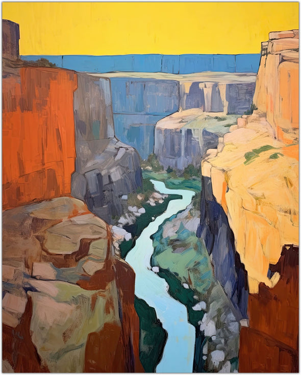 Nankoweap Grand Canyon Art Print