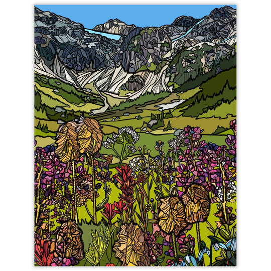 Brandywine Wildflower Blank Notecard