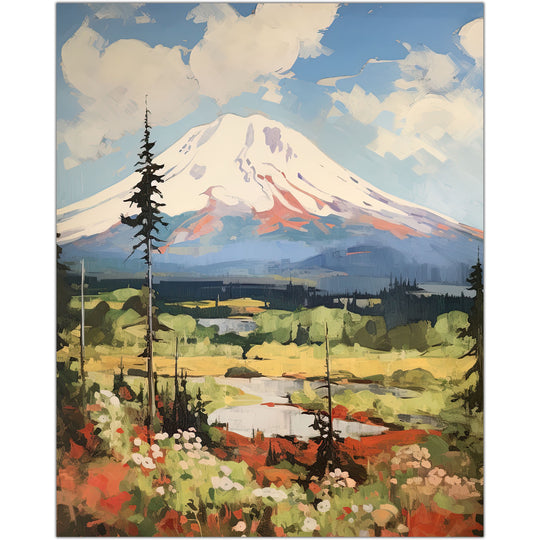 Mount Adams Art Print