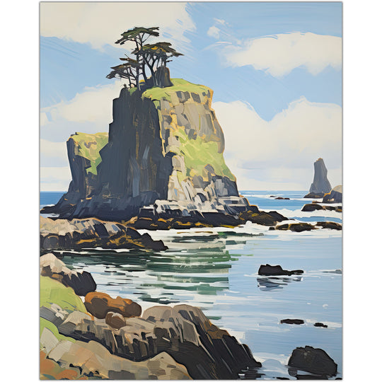 Olympic Coast Art Print