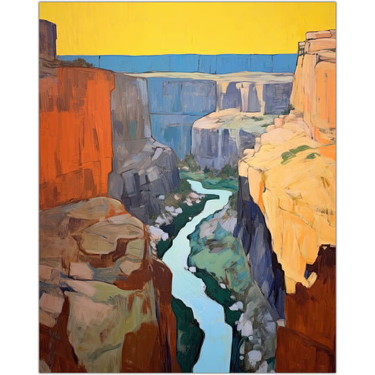 Nankoweap Grand Canyon Art Print