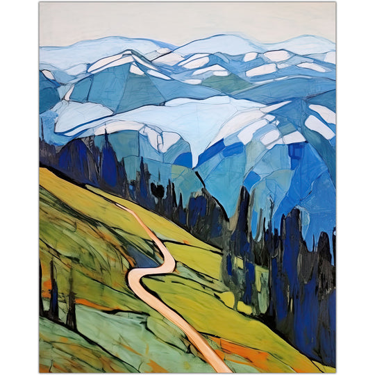 Hurricane Ridge Olympic Art Print