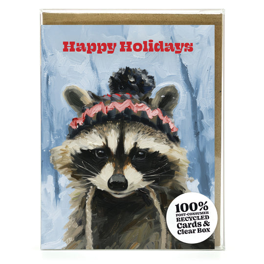 Wild-ish Animals Happy Holiday Box Set Notecards