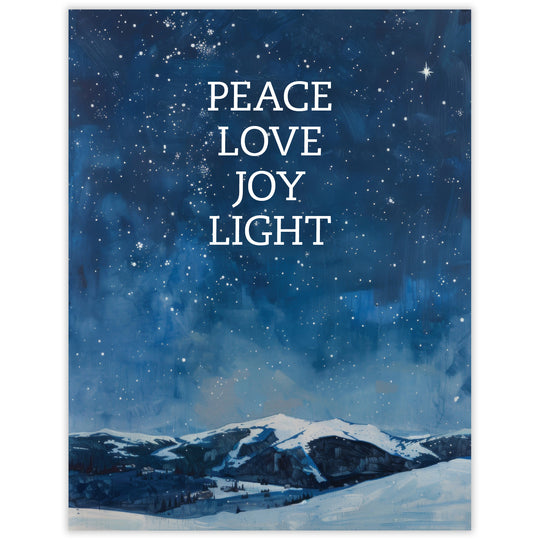 Mountain Love Holiday Cards