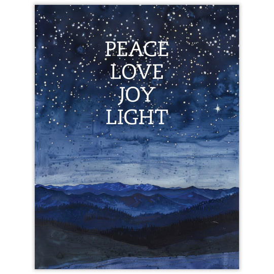 Mountain Light Holiday Cards