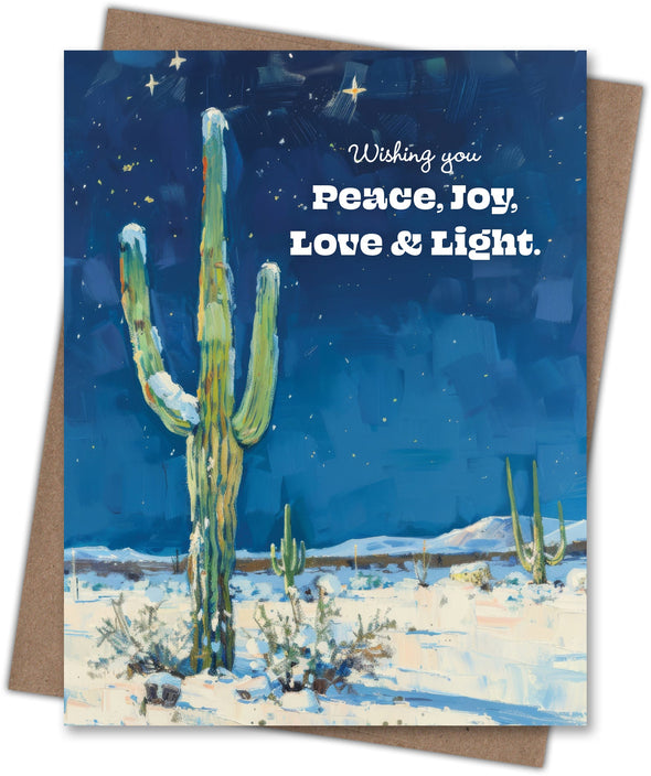 Saguaro Starlight Holiday Card