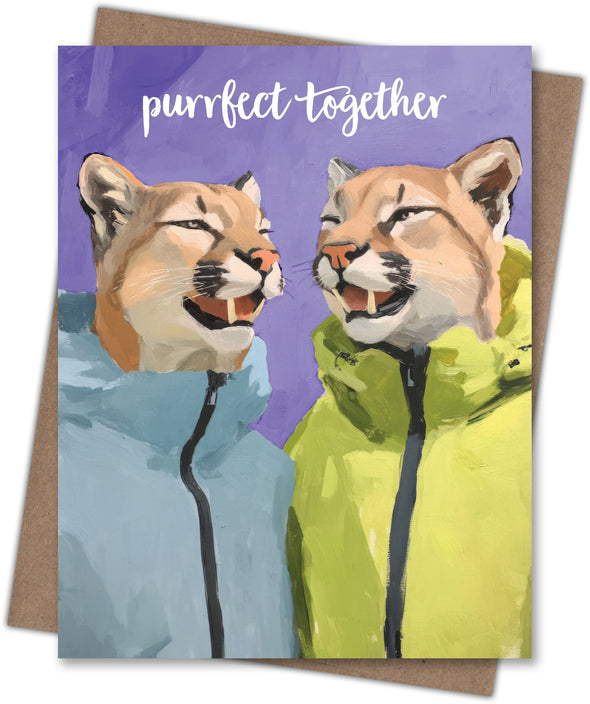 Cougar Love Card