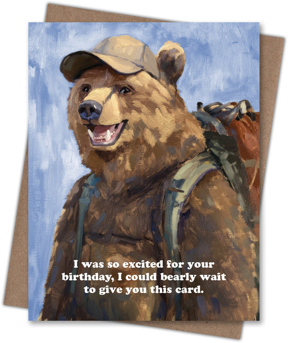 Bearly Wait Birthday Card