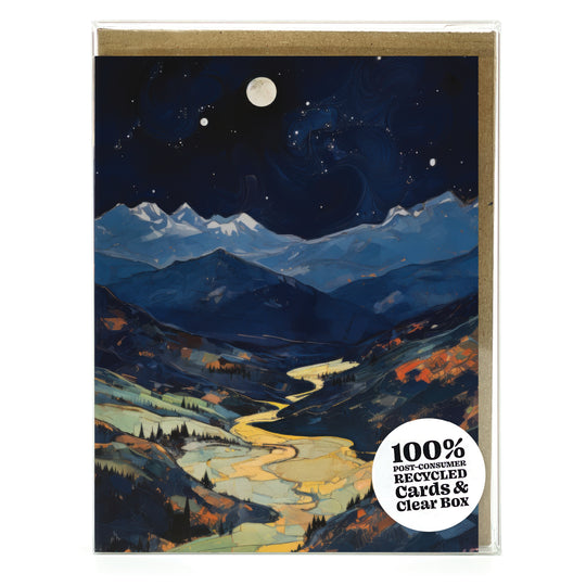 Night Mountains  Box Set Notecards