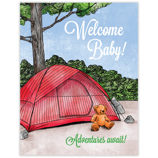 Welcome Baby Tent