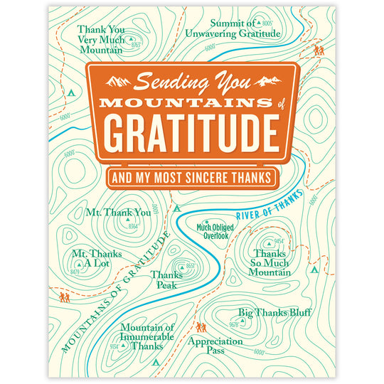 Mountains of Gratitude Map