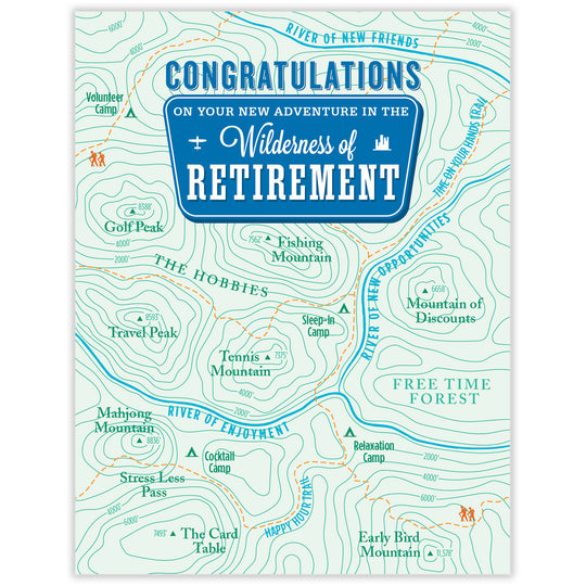 Retirement Topo Map