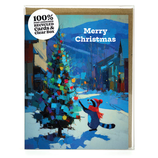 Wild Christmas Main St - Recycled Christmas Cards Box Set
