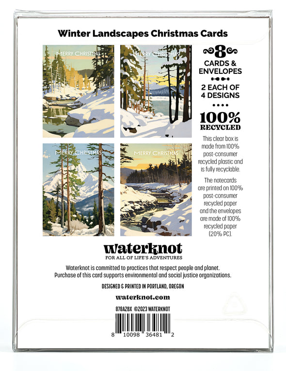 Winter Landscapes Christmas Cards Box Set