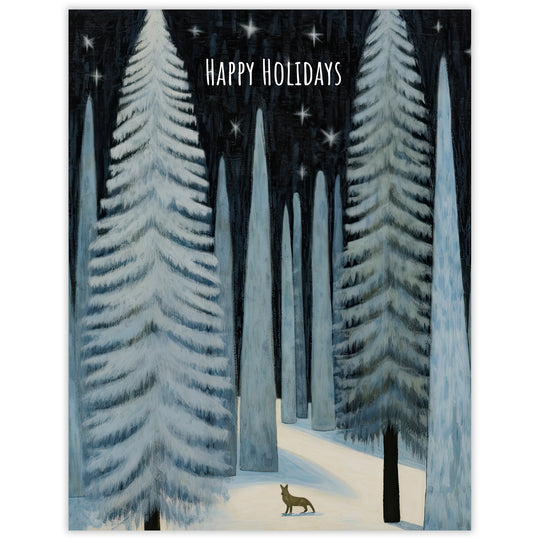 Magic Fox Holiday Card