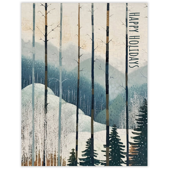 Magic Mountains Christmas Card