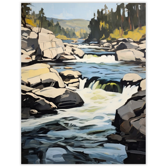 Merced River Notecard