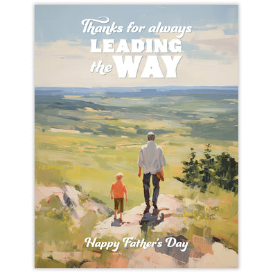Leading the Way Dad