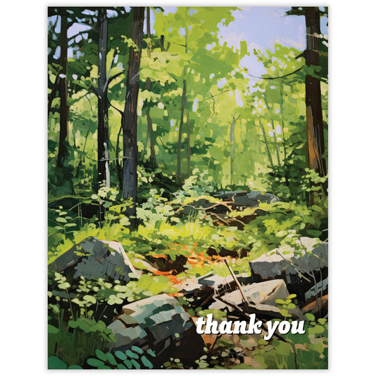 Verdant Boulders Thank You