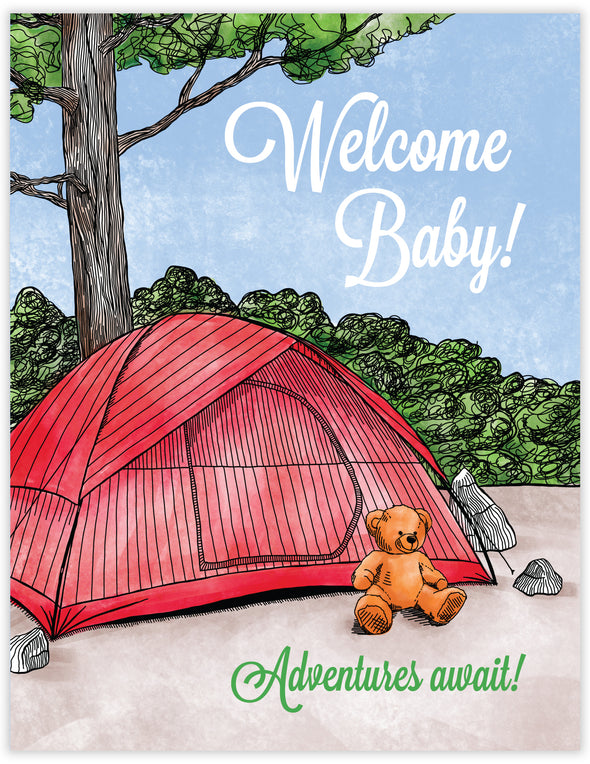 Welcome Baby Tent