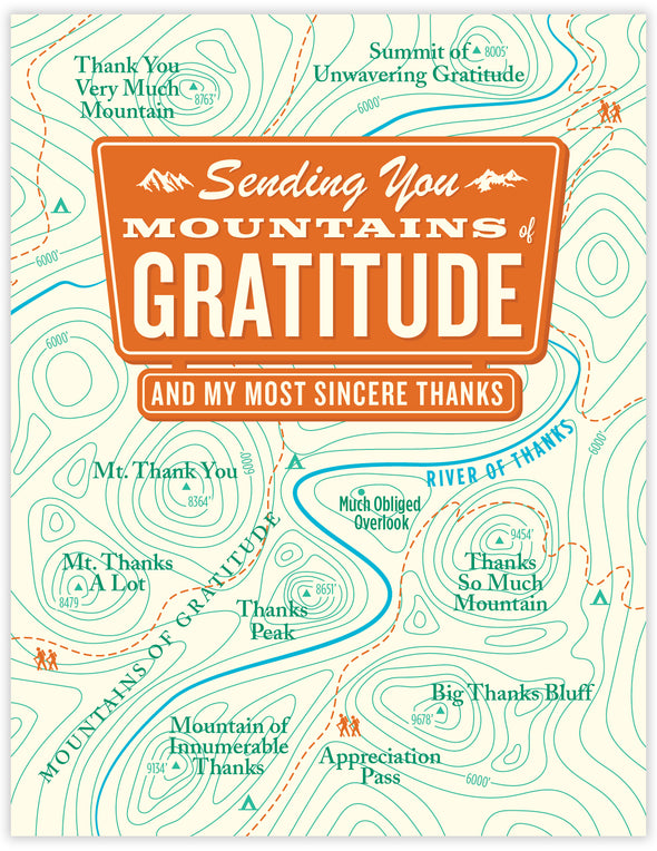Mountains of Gratitude Map