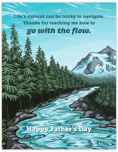 Go with the Flow Father's Day