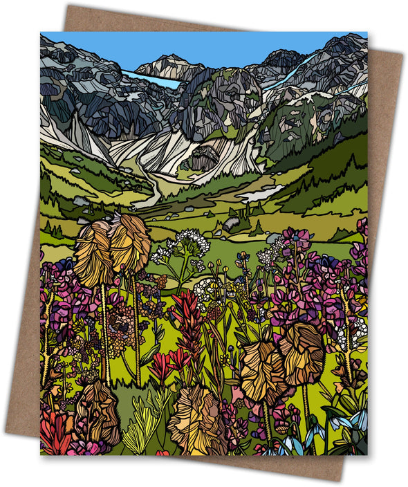 Brandywine Wildflower Blank Notecard