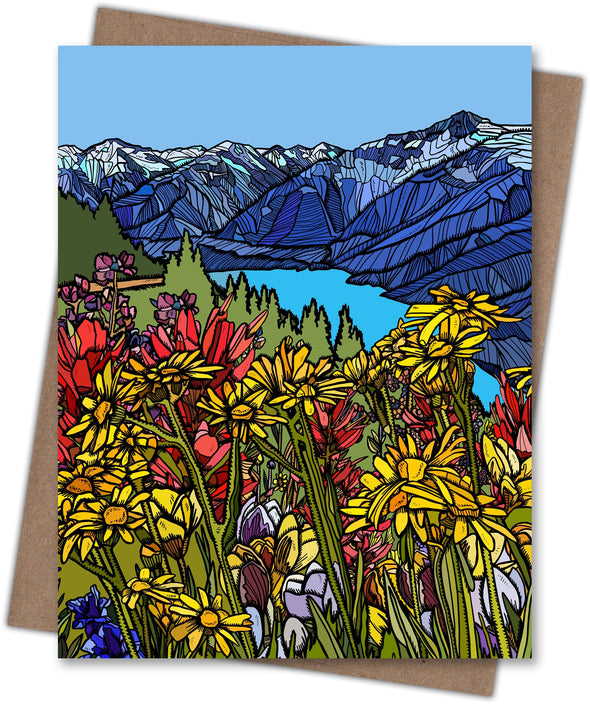 Highnote Wildflower Blank Notecard