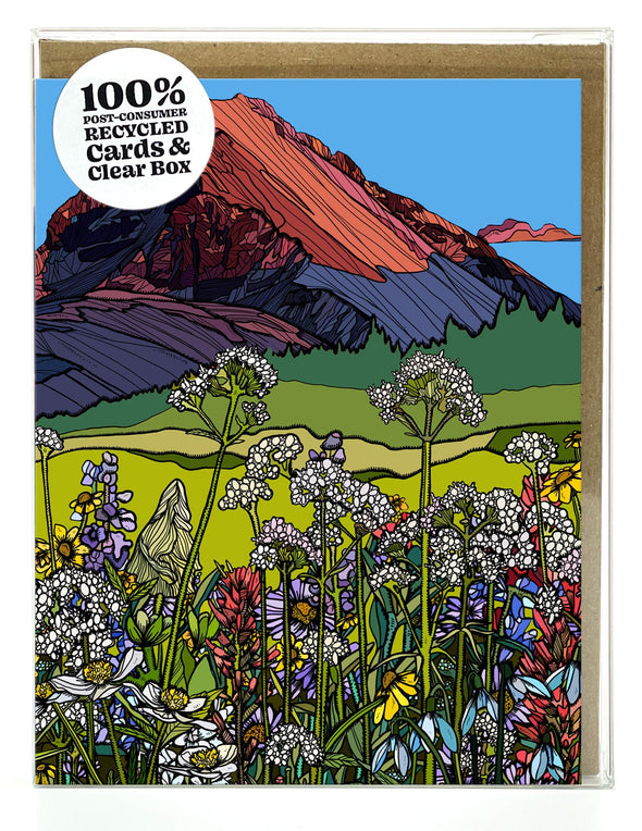 Alpine Wildflowers Notecards Box Set