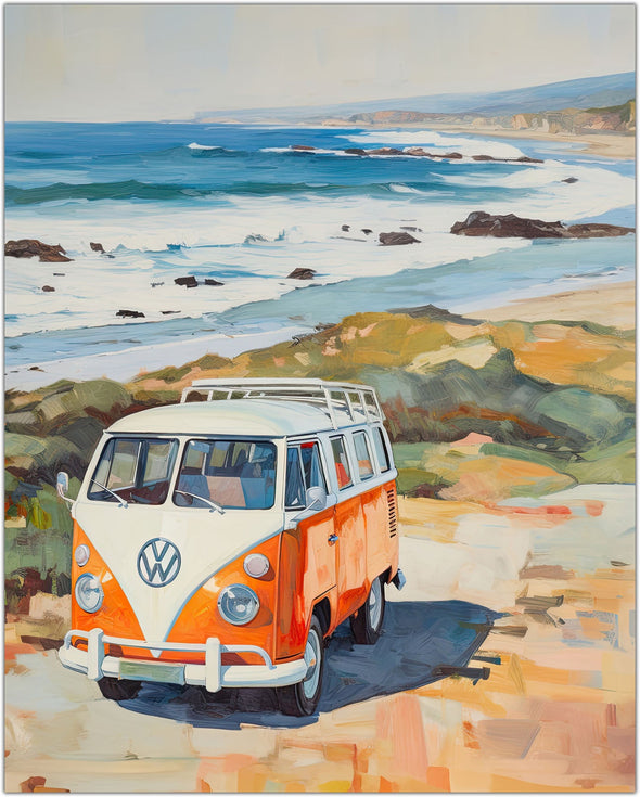 Volkswagen Van Art Print