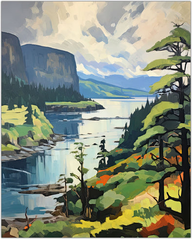 Columbia River Gorge Art Print