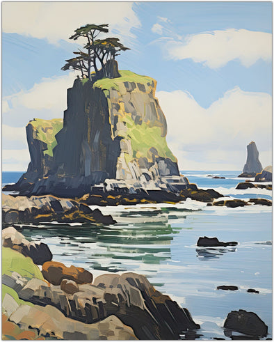 Olympic Coast Art Print