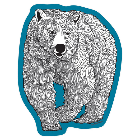 Grizzly Sticker
