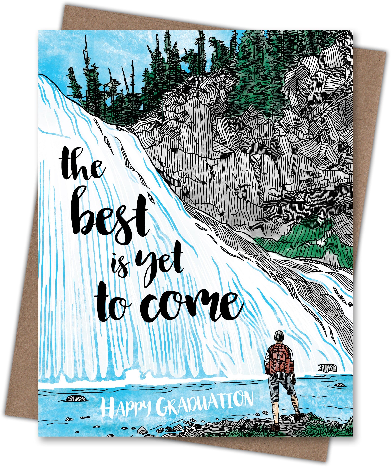Best is Yet to Come Grad Waterknot Best is Yet to Come Grad Waterknot