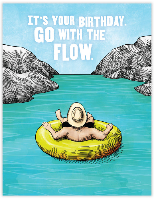 Go With The Flow Birthday