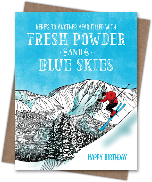 Fresh Powder Birthday