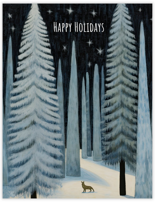 Magic Fox Holiday Card