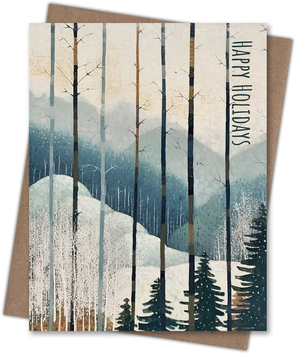 Magic Mountains Christmas Card