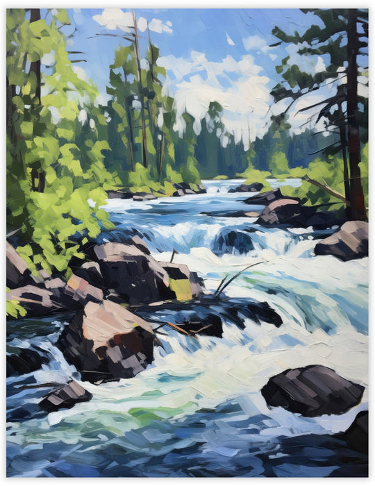 Middle Fork Notecard